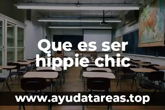 Que es un ser mediocre 6 Que es ser hippie chic