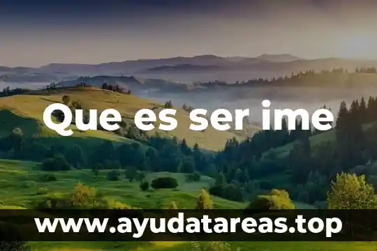 Que es ser cruel libro 8 Que es ser ime