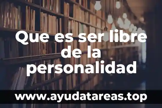 Que es ser biker 4 Que es ser libre de la personalidad