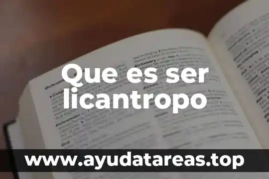 Que es ser biker 6 Que es ser licantropo