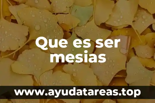 Que es ser alergico a la aspirina 5 Que es ser mesias