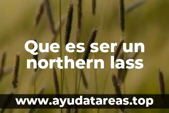Ser niñera que es 8 Que es ser un northern lass