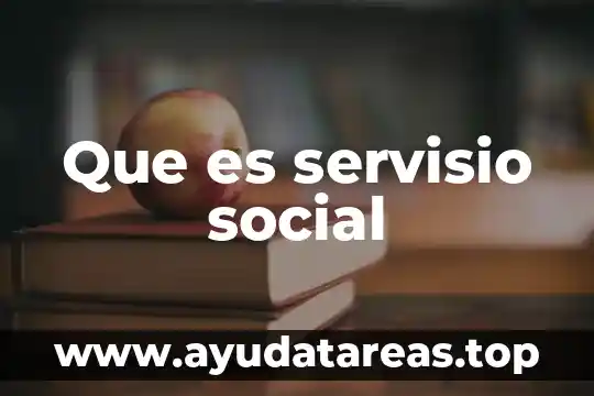 Que es nombre o razon social bibiojuridicas 7 Que es servisio social