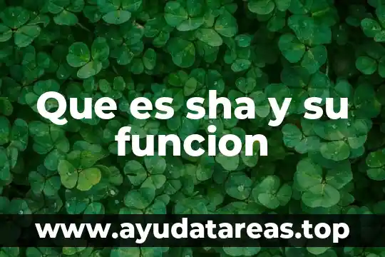Qué es el símbolo en literatura y su función 8 Que es sha y su funcion