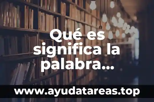 Que es una macro en excely un ejemplo de ella 3 Qué es significa la palabra biodiversidad