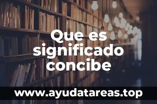 El significado de que es un cartel 6 Que es significado concibe