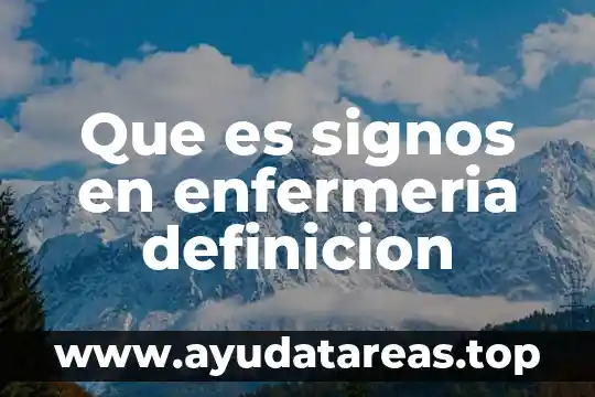 Qué es ángulo de depresión definición 5 Que es signos en enfermeria definicion