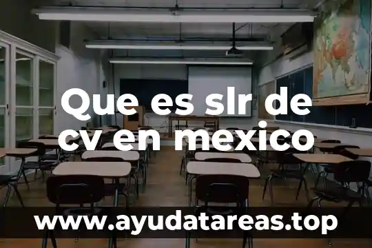 Servicios administrados mexis sa de cv que es 4 Que es slr de cv en mexico