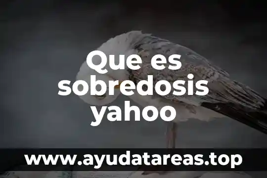 Que es la justicia laboral yahoo 6 Que es sobredosis yahoo