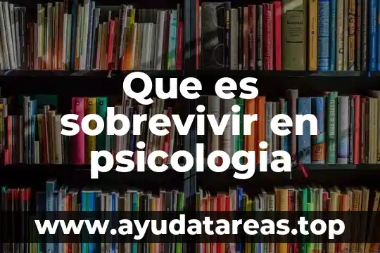 Qué es genograma en psicología 7 Que es sobrevivir en psicologia