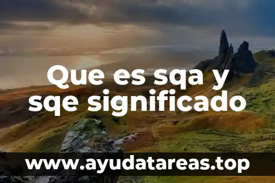 Que es el cirio pascual y su significado 7 Que es sqa y sqe significado