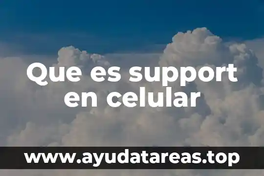 Que es la lisis celular del nucleo 7 Que es support en celular