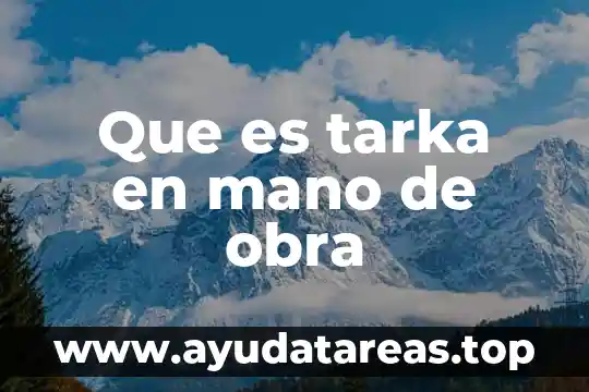 Que es ser autobusero le pregunta niño agarrando su mano 8 Que es tarka en mano de obra