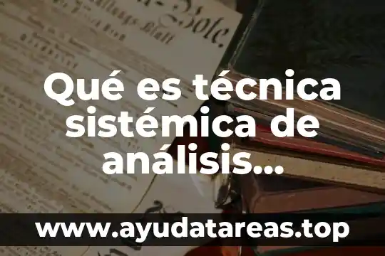 Que es analisis fisico quimico de suelo tesis 3 Qué es técnica sistémica de análisis funcional fast