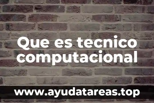 Qué es un pictograma técnico 4 Que es tecnico computacional