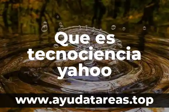 Que es mas denso el agua o el aceite yahoo 4 Que es tecnociencia yahoo