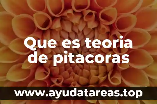 Que es teoria de pitacoras