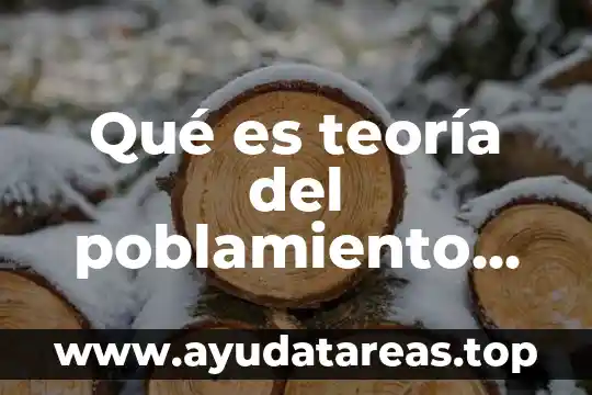 Qué es teoría del poblamiento tardío