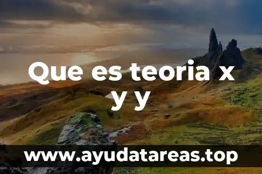 Que es el sapito en los niños 4 Que es teoria x y y