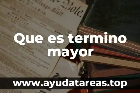 En el acto jurídico que es el término suspensivo 3 Que es termino mayor