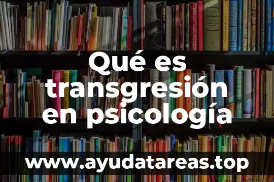 Qué es un holon en psicología 3 Qué es transgresión en psicología