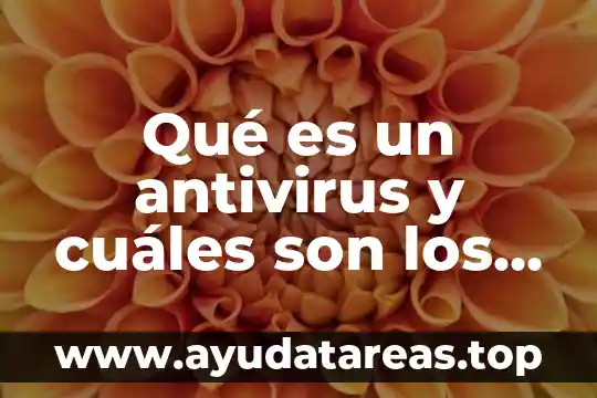 Que es una vertiente y cuales son 5 Qué es un antivirus y cuáles son los antivirus más utilizados