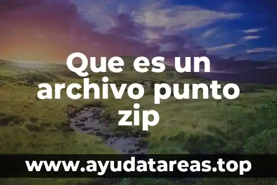 Que es extranjeros zip code de mexico 6 Que es un archivo punto zip