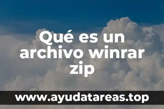 Que es extranjeros zip code de mexico 3 Qué es un archivo winrar zip