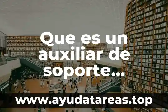 Lector tarjetas de soporte que es 3 Que es un auxiliar de soporte tecnico