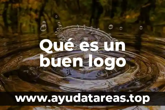 Qué es un buen logo