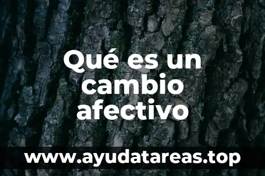 Que es el hedonismo calculado 6 Qué es un cambio afectivo