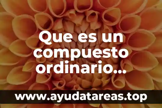 Qué es el intranet ejemplos 6 Que es un compuesto ordinario ejemplos