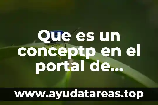 Que es una mezcla portal unam 3 Que es un conceptp en el portal de pagos