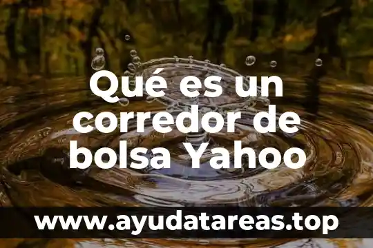 Que es principio de pascal yahoo 6 Qué es un corredor de bolsa Yahoo