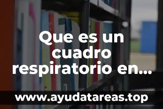 Que es un cuadro respiratorio en perros