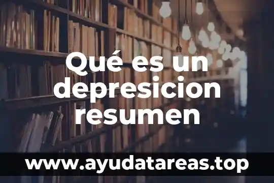 Que es un logotipo resumen 8 Qué es un depresicion resumen
