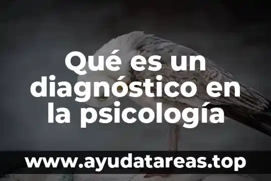 Que es especial-mente en psicologia 3 Qué es un diagnóstico en la psicología