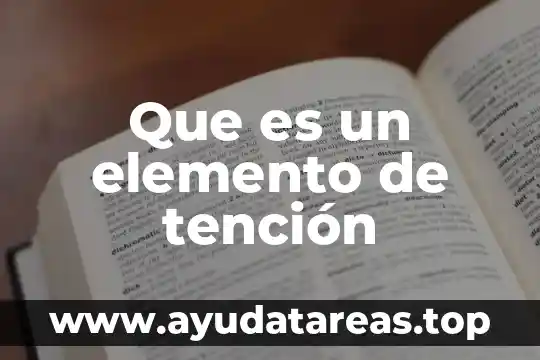 Que es el aire mezcla compuesto o elemento 5 Que es un elemento de tención