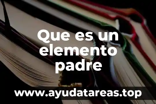 Que es el aire mezcla compuesto o elemento 4 Que es un elemento padre