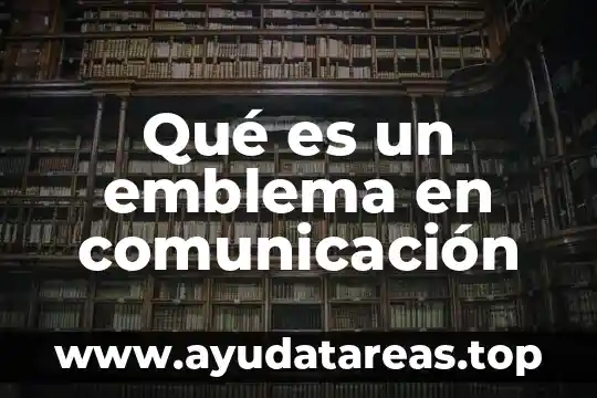 Qué es una malla de comunicación 4 Qué es un emblema en comunicación