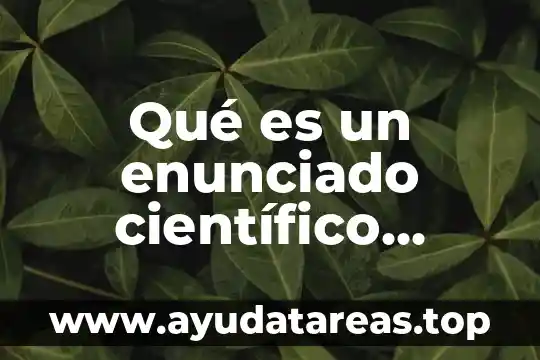 Qué es un enunciado compuesto en lógica 5 Qué es un enunciado científico según Popper