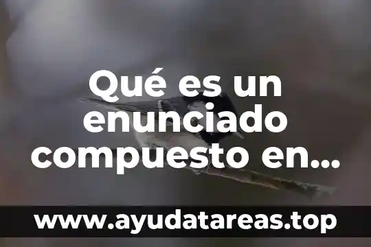 Qué es un enunciado científico según Popper 4 Qué es un enunciado compuesto en lógica