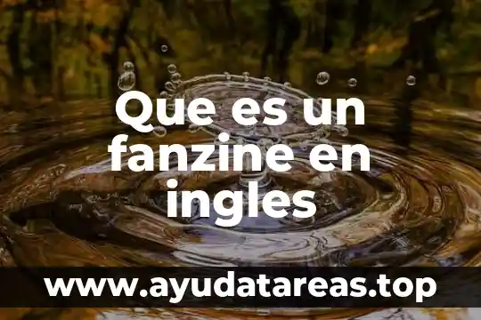 Que es color gris en ingles 7 Que es un fanzine en ingles