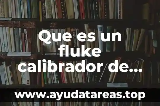 Que es un fluke calibrador de procesos