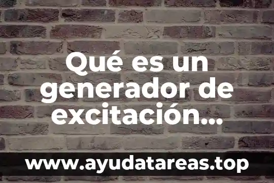 Que es paralelo y tipos de rectas 5 Qué es un generador de excitación paralelo
