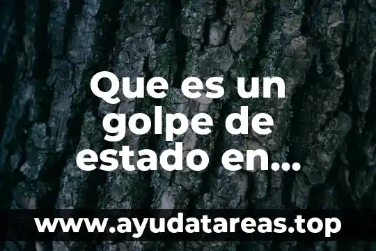 Que es un golpe de estado en costa rica