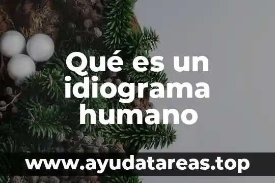 Agua intersticial en el cuerpo humano 4 Qué es un idiograma humano