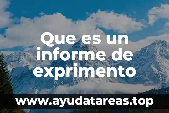 Que es cas en microbiologia 4 Que es un informe de exprimento
