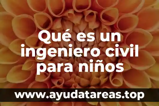 Que es el limite de estudio en la tesis 5 Qu茅 es un ingeniero civil para ni帽os