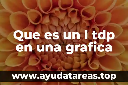 Que es un l tdp en una grafica